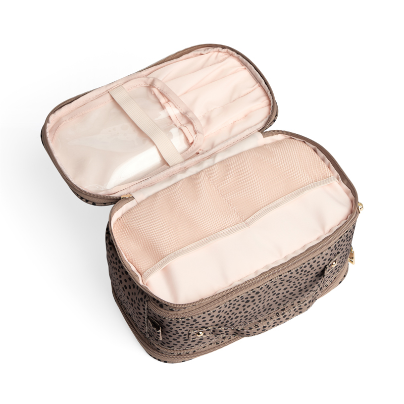 Aura Toilettaske Alcudia Taupe/Sort 5