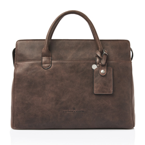 Castelijn & Beerens Handväska RFID 15" Mocca Brun