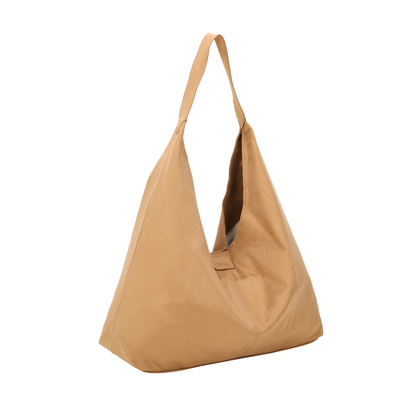 Conmé Skuldertaske Kylie Suede Camel 13" 3