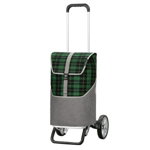 Andersen Shoppingvagn Alu Star Gese Grön/grå