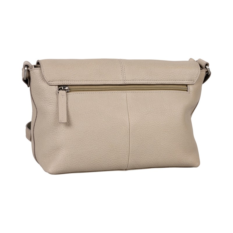 Burkely Axelväska Soft Skylar Satchel Beige/grå 5