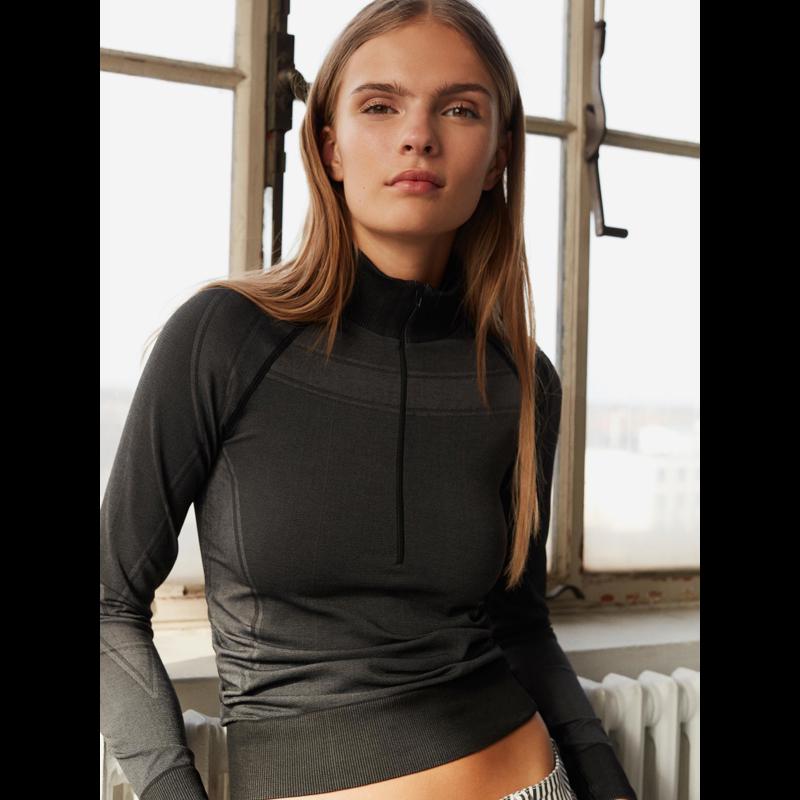 Sofie Schnoor Träningströja AshaSW Grå Str L/XL 2
