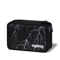 Ergobag Penalhus M. Super ReflectBear Sort m/mønster 1