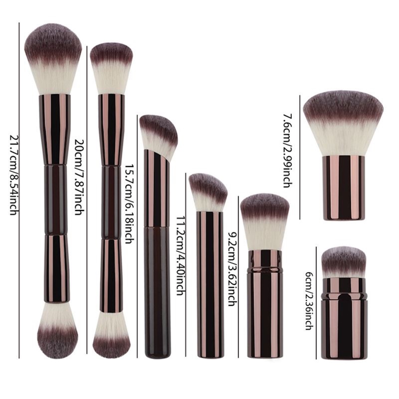 Technique Pro Makeupbørste Sæt Dark Mocha Brun 4
