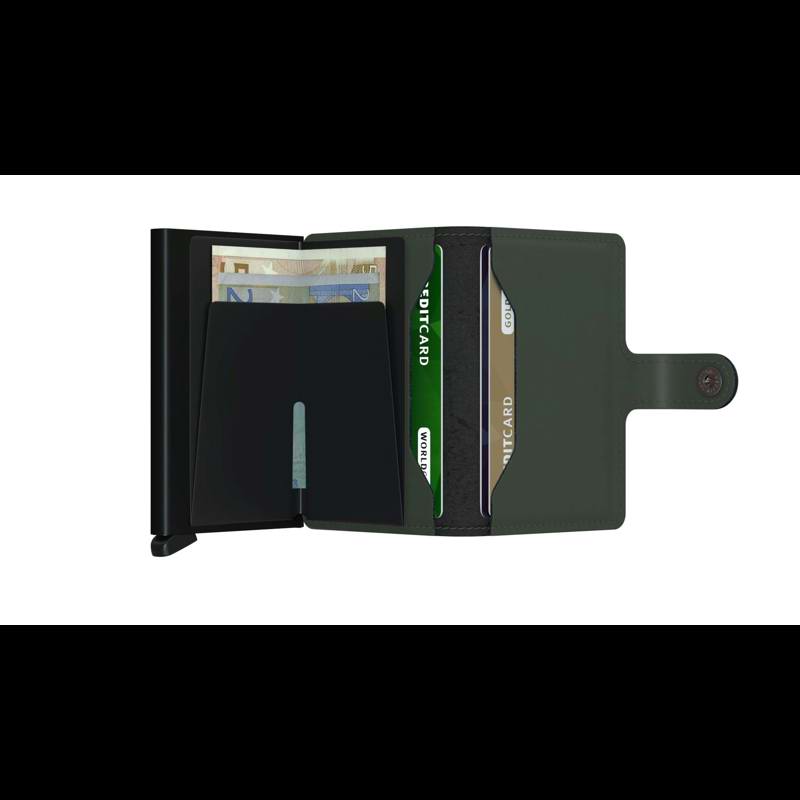 Secrid Kortholder Mini wallet Grøn/sort 3