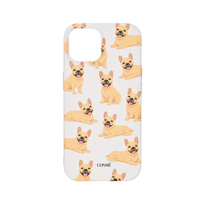 Conmé Mobilcover French Bulldog Dyreprint iPhone 13/14/15/16E 1