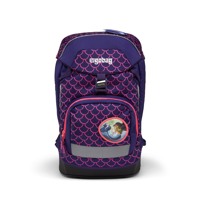 Ergobag Skoletaske Prime Pearl DiveBea Blå m/hvide prikker 1