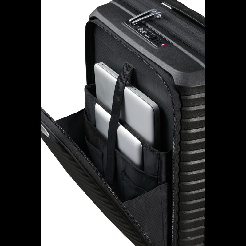 Samsonite Kuffert Upscape m/frontlomme Sort 55 Cm 9