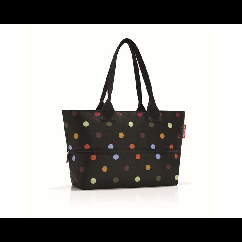 Reisenthel Shopper E1 Svart/prickar 1