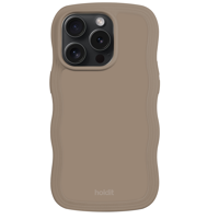 Holdit Mobilfodral Wavy Mocca Brun Iphone 15 Pro 1