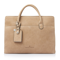Castelijn & Beerens Handväska RFID Beige 15" 1