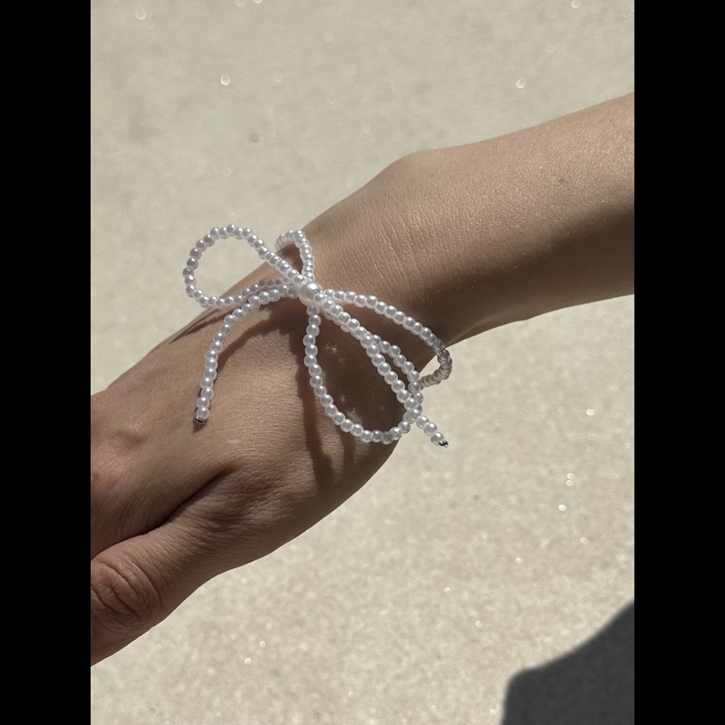 Conmé Armbånd Bow Hvid 3