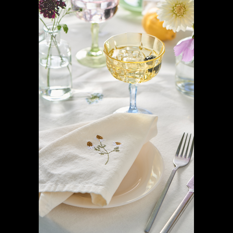 Ib Laursen Tygnservett Flora Creme 2