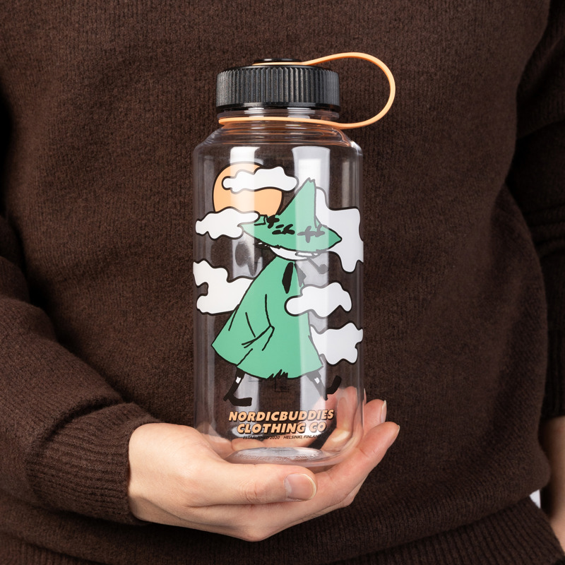 Nordic Buddies Drikkedunk Snusmumrikken  Transparent med mønster 2