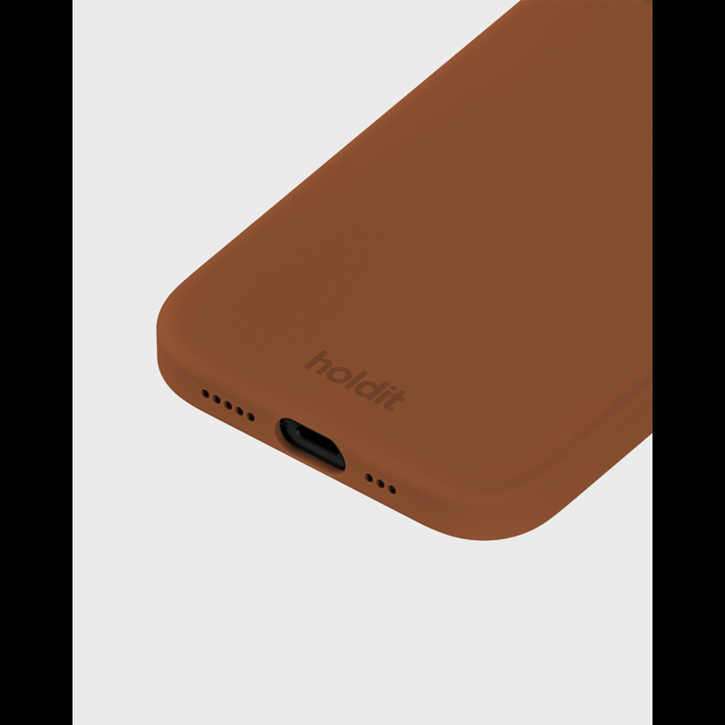 Holdit Mobilcover Almond Brown Brun Iphone 15 3