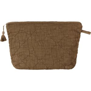 Ib Laursen Necessär Quiltad Brun/beige