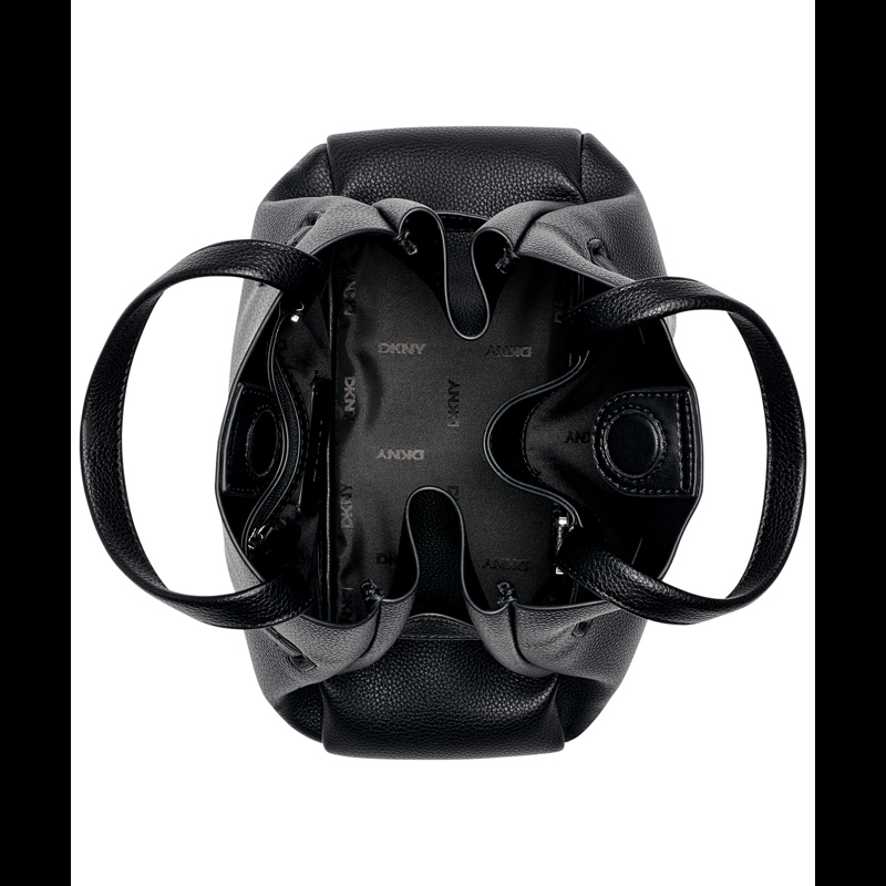 DKNY Skuldertaske Bryar SM Sort/sølv 3