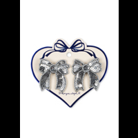 Konges Sløjd Hårklämma 2-pack Sequin Silver 1
