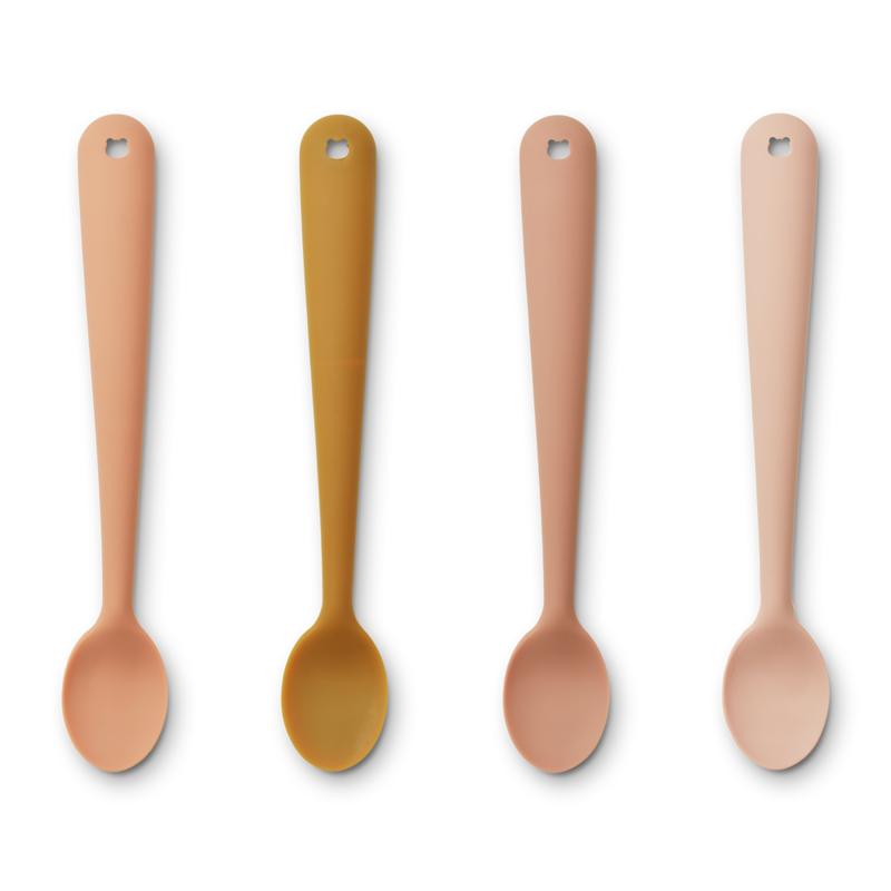 LIEWOOD Babyske Siv 4-pak Rosa 1