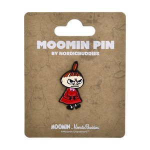 Nordic Buddies Brosch Pin Lilla My Röd