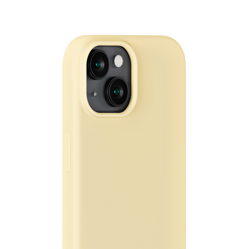Holdit Mobilfodral Butter Yellow Ljusgul Iphone 15 4