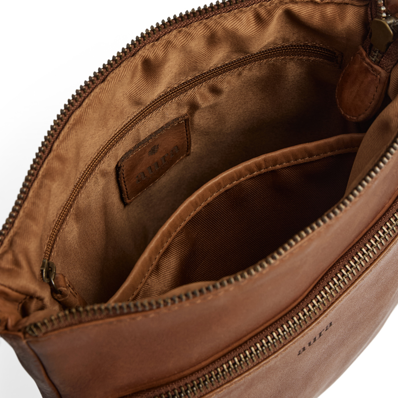 Aura Crossbody Palawan  Cognac 7