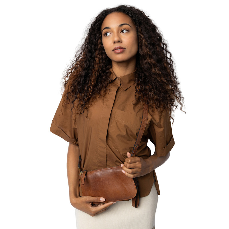 RE:DESIGNED Crossbody Myn Small Brun 2