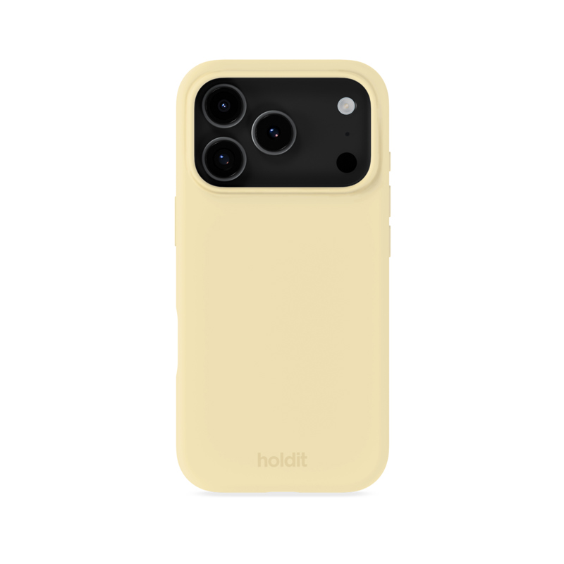 Holdit Mobilfodral Butter Yellow Ljusgul iPhone 17 Pro/18 Pro 1