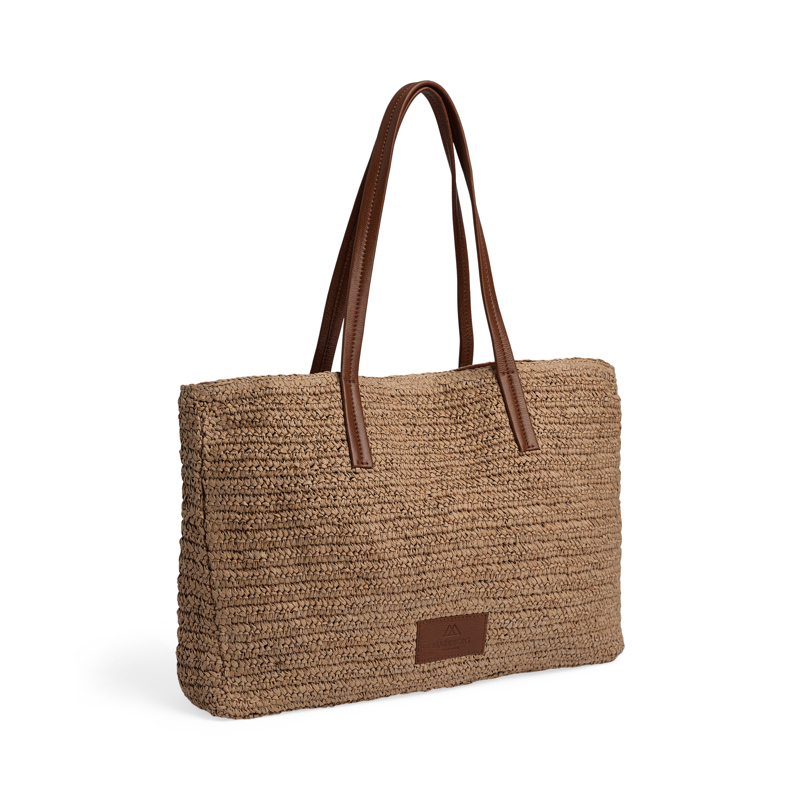 MARKBERG Strandtaske AvaniMBG Sand/brun 14" 3