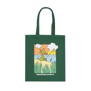 Nordic Buddies Tote Bag Snusmumrikken Grøn