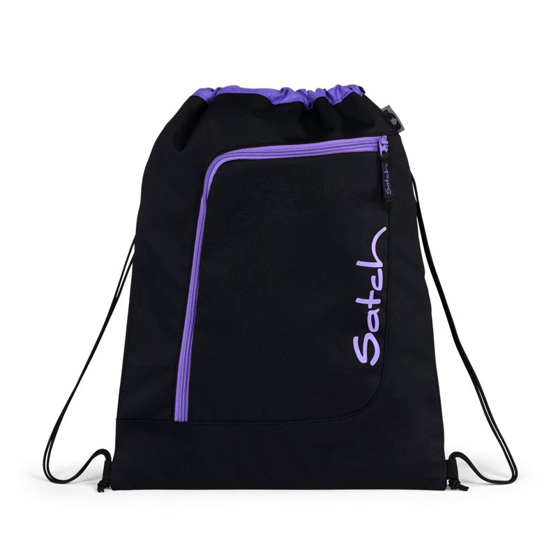 Satch Gymnastikpåse Purple Phantom Lila/Svart