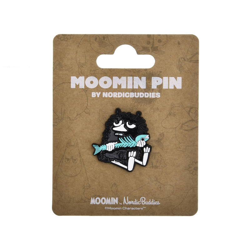 Nordic Buddies Broche Pin Stinky Sort 1