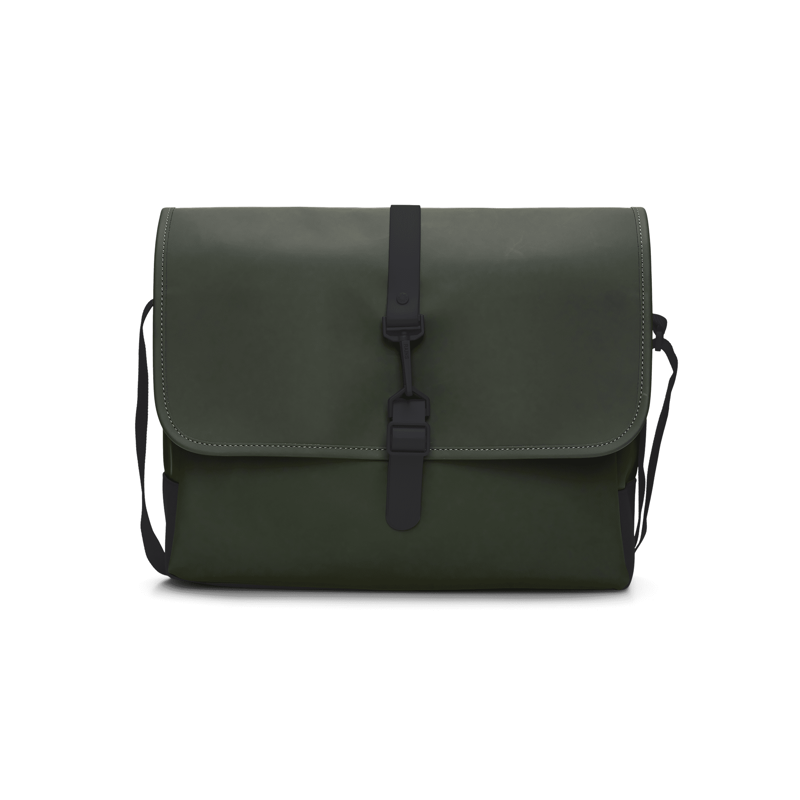 RAINS Skuldertaske Messenger Bag  Grøn 16" 1