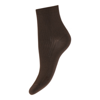 Conmé Strømper Viscose Rib Mocca Brun Str. 37-39 1