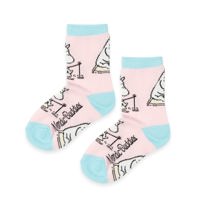 Nordic Buddies Børnestrømpe Mumi Pink Str. 24-25 1