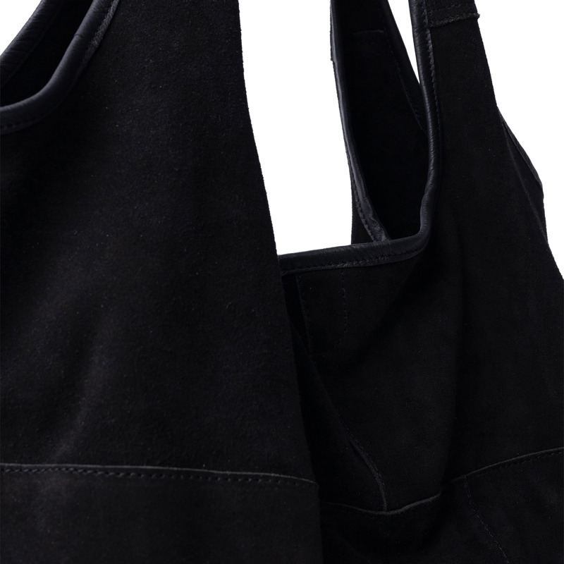 RE:DESIGNED Shopper Lyra Suede Sort 4
