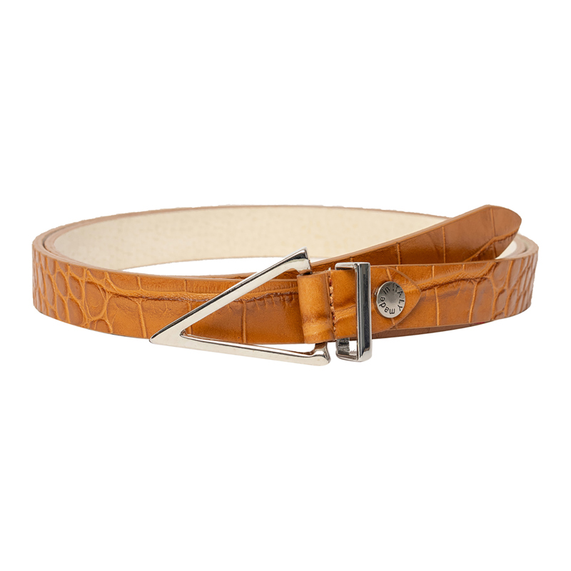 RE:DESIGNED Bælte Freda Cognac 85 Cm 3