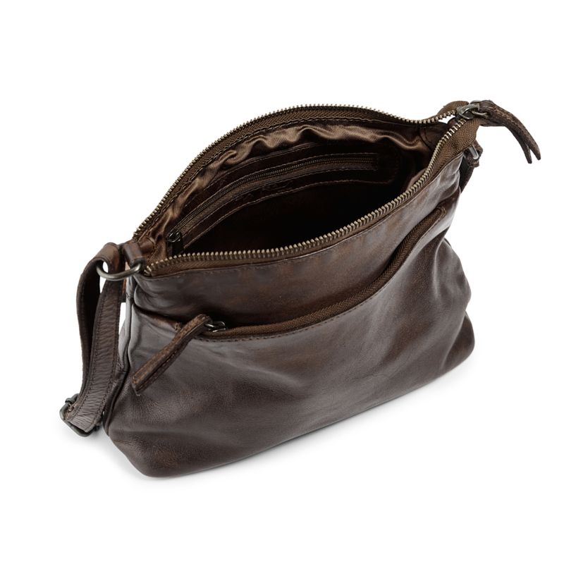 Pia Ries Crossbody Niva Brun 4