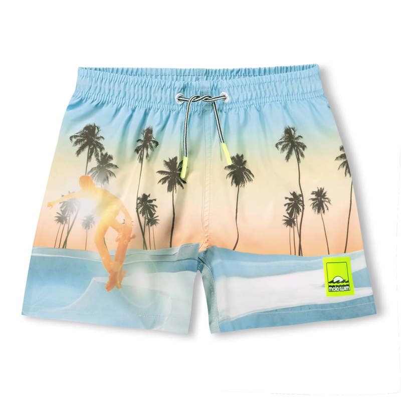 Molo Badeshorts Niko  Ljusblå Str. 134-140 1