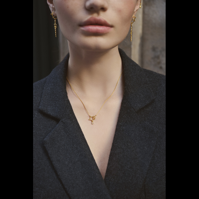 Maanesten Halsband Wilder Guld 2
