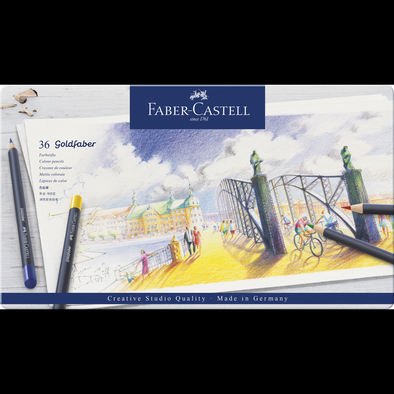 Faber-Castell Färgpennor Goldfaber 36 st. Multi 1