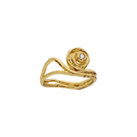 Maanesten Ring Devi Guld Str. 49 1