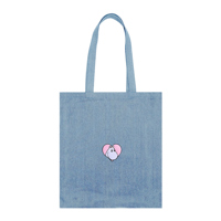 Nordic Buddies Tote Bag Mumintroll Denim Blå/Ljusblå 1