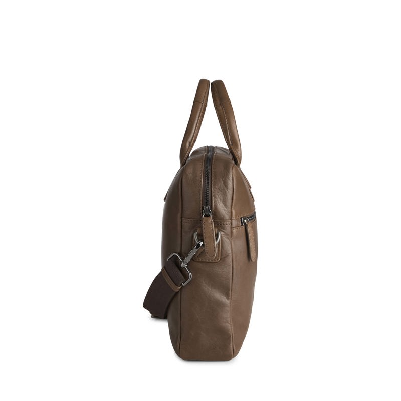Tyler & Co Datorväska Chicago Brun 14" 3