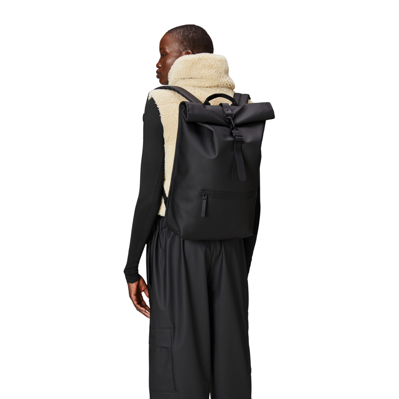 RAINS Rygsæk Rolltop Rucksack Sort 4