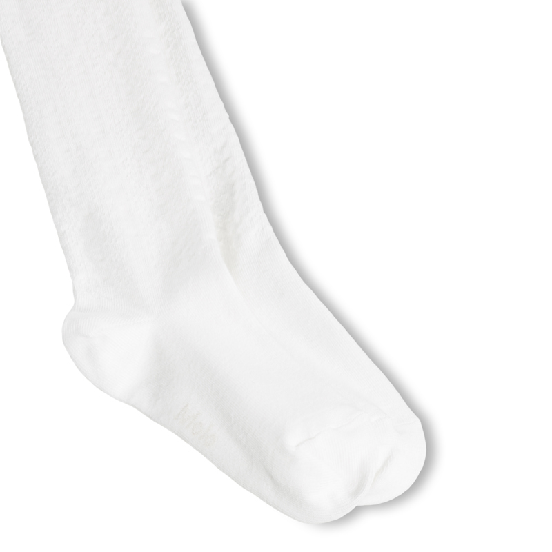 Molo Strumpbyxor Pointelle  Vit Str. 62-68 2