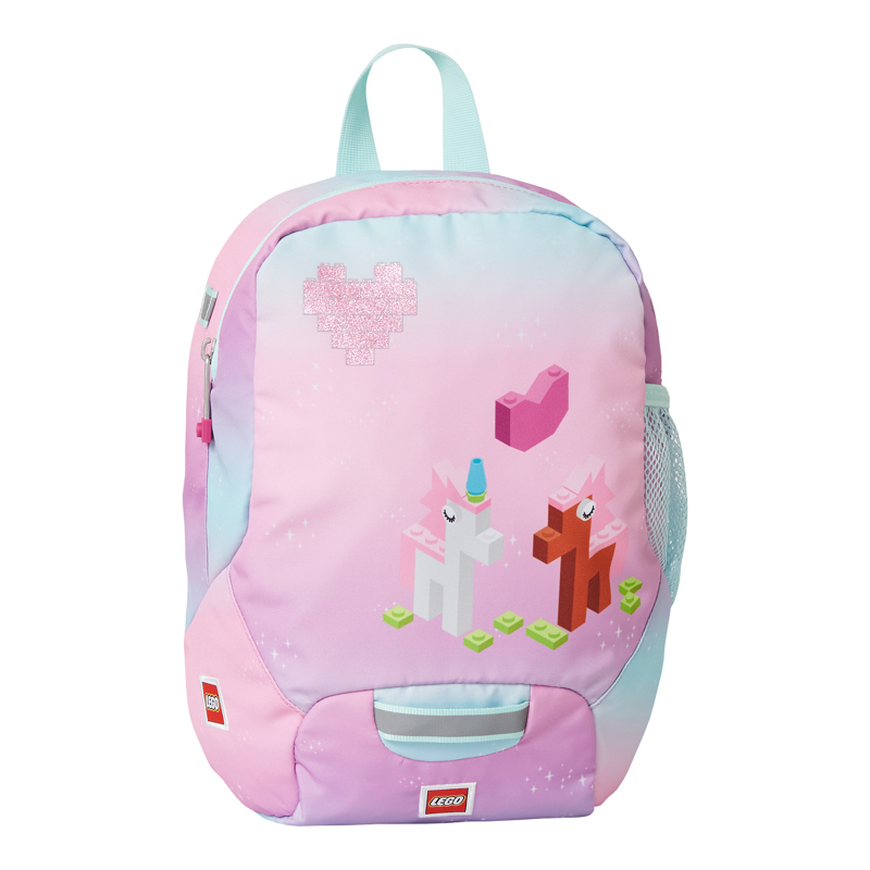 LEGO Bags Børnehaverygsæk Iconic Sparkle Pink 1