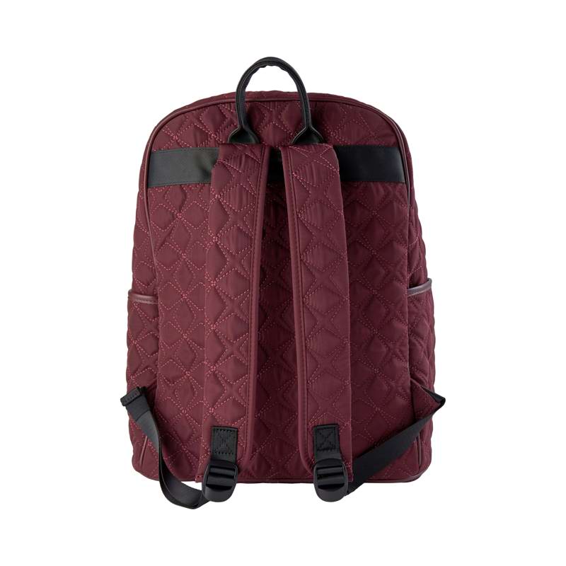 Sofie Schnoor Young Skoletaske Quilt Bordeaux 3