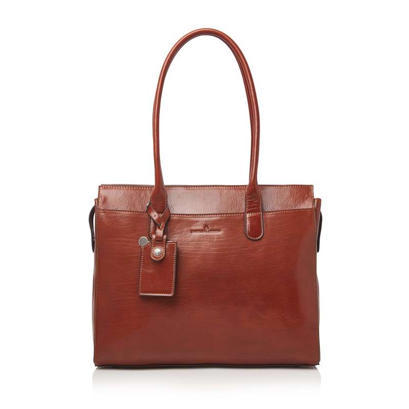 Castelijn & Beerens Arbejdstaske Ellen Cognac 15" 1