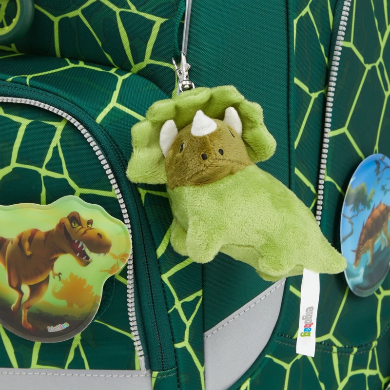 Ergobag Bag Charm Hangies Triceratops L. Grøn 2